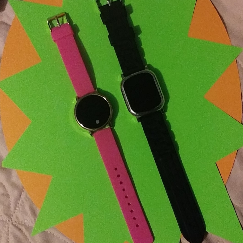 Two digital watches